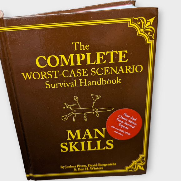 The Complete Worst-Case Scenario Survival Handbook: Man Skills Book with DVD - Picture 1 of 7